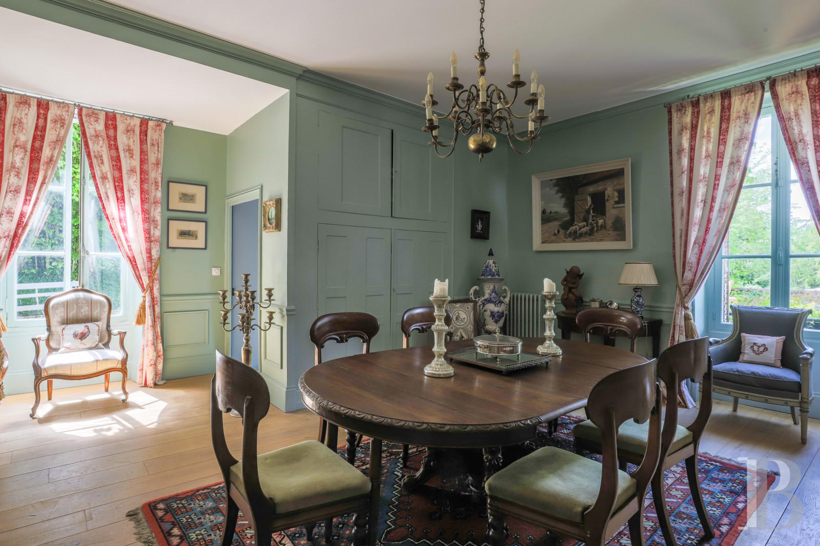 Dans l’Yonne, au sud d’Auxerre, un manoir du 19e siècle à l’orée d’un village - photo  n°14